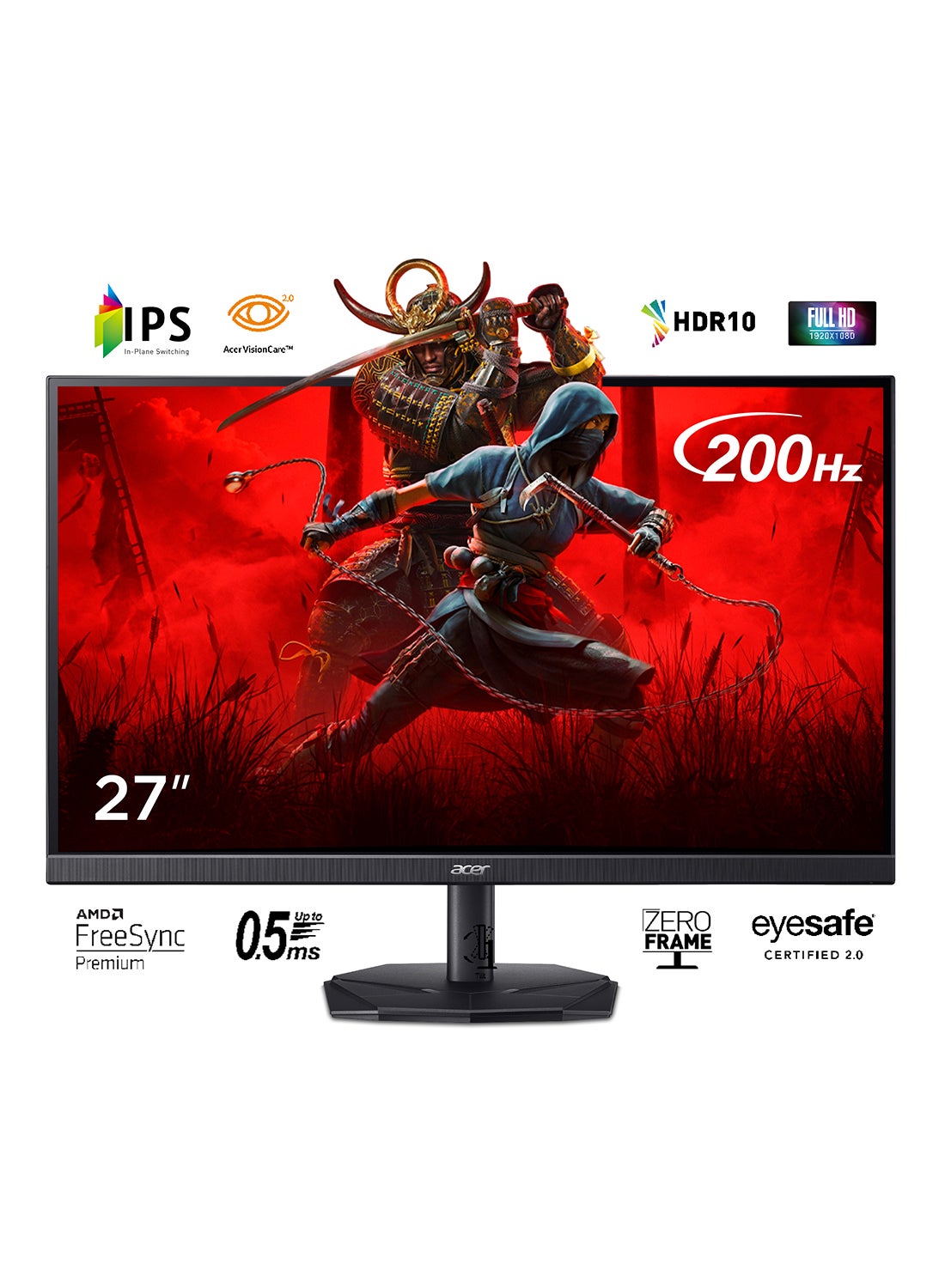 27 inch Gaming Monitor FHD 200hz 0.5ms IPS…