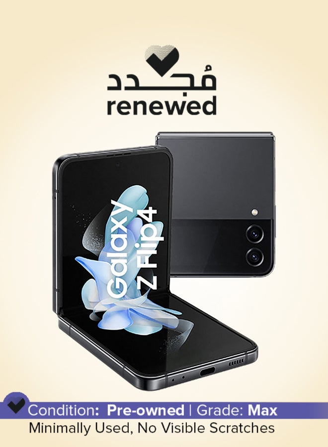 Compare Renewed  Galaxy Z Flip 4 5G Dual sim Graphite 8GB RAM 256GB  International Version at KSA Price