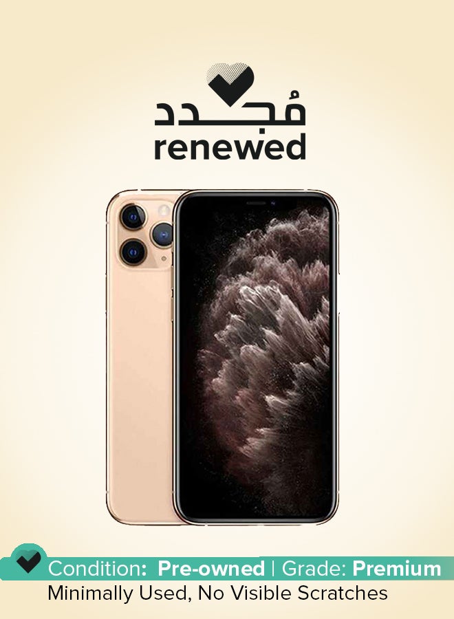 Compare Renewed  iPhone 11 Pro Max 256GB Gold 4G With Facetime  International Version at KSA Price
