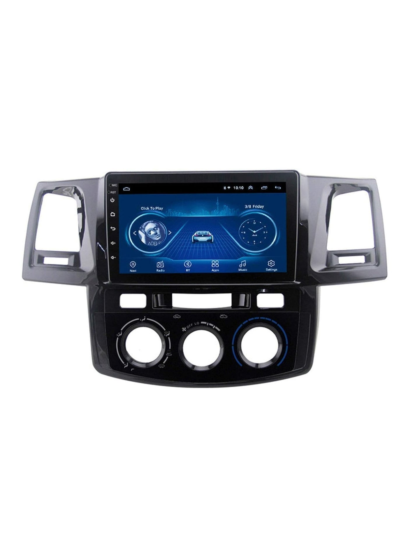 Compare Android Screen For Toyota Fortuner 2008 2009 2010 2011 2012 2013 2014 2015 4GB RAM 64GB ROM Support Apple Carplay Android Auto Wireless QLED 9 Inch Touch Screen With Backup Camera Included at KSA Price