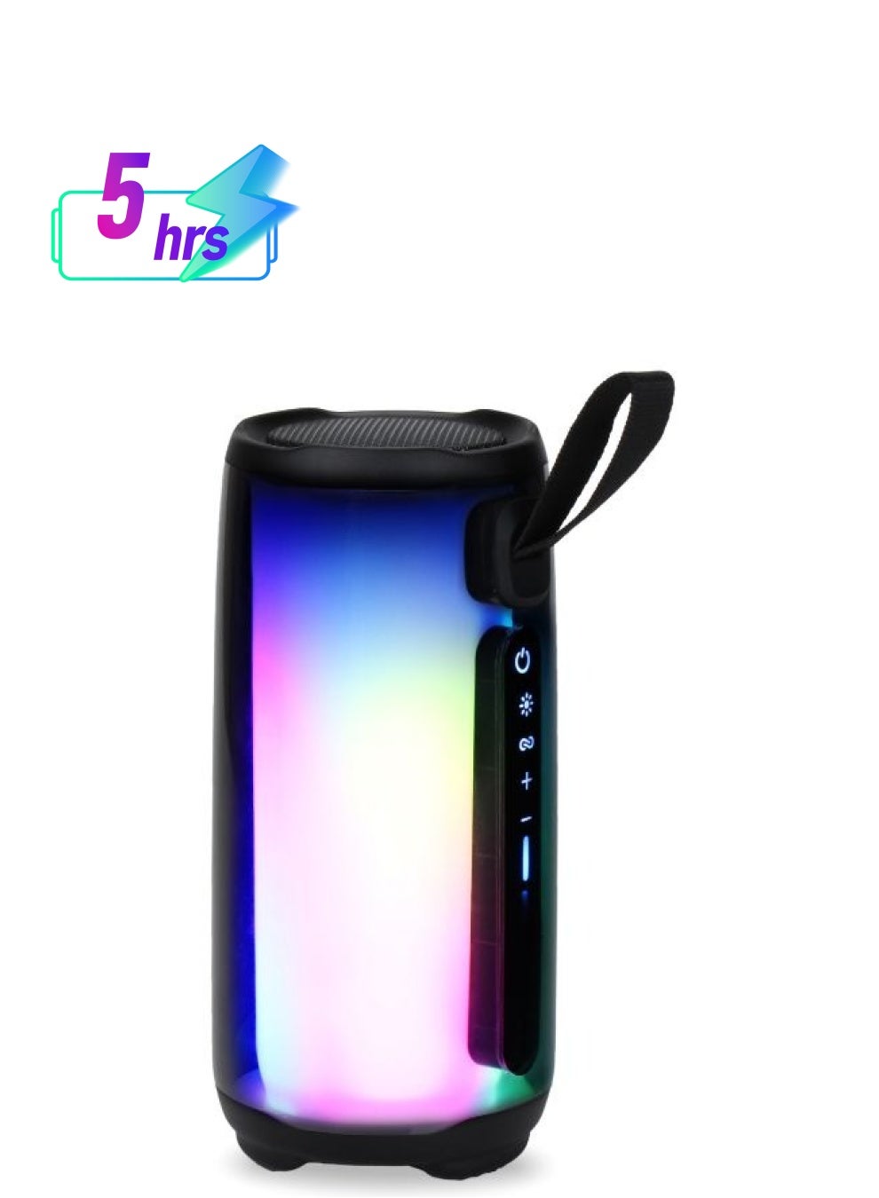 Portable Wireless Speaker with 360 degrees Multicolor…