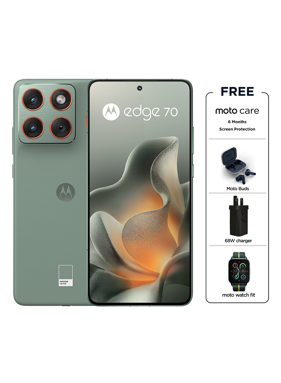 Compare Edge 70 Dual SIM 5G 12 RAM 512GB Lily Pad With  Free Gifts  Middle East Version at KSA Price