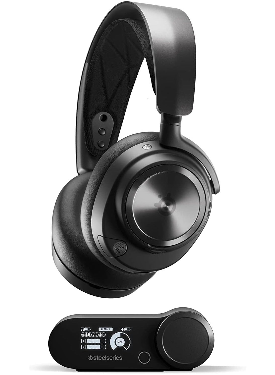 SteelSeries Arctis Nova Pro Wireless Gaming Headset,…