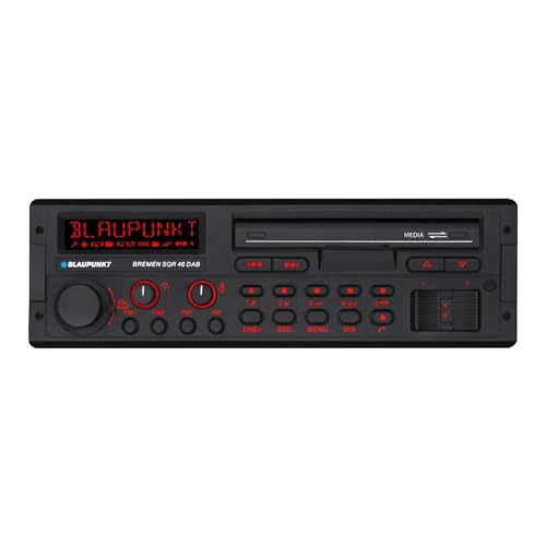 Compare BLAUPUNKT Bremen SQR 46 DAB Retro Car Stereo 80s Classic Bluetooth USB SD AUX  Black at KSA Price
