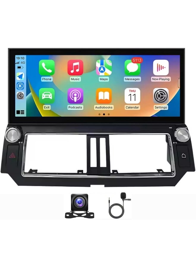 Compare 12.3 Inch Android Car Stereo for Toyota Prado 20142017  Touchscreen GPS Navigation, Bluetooth, WiFi, Support Apple CarPlay & Android Auto Wireless, AHD Camera Included, 8GB RAM 128GB ROM at KSA Price