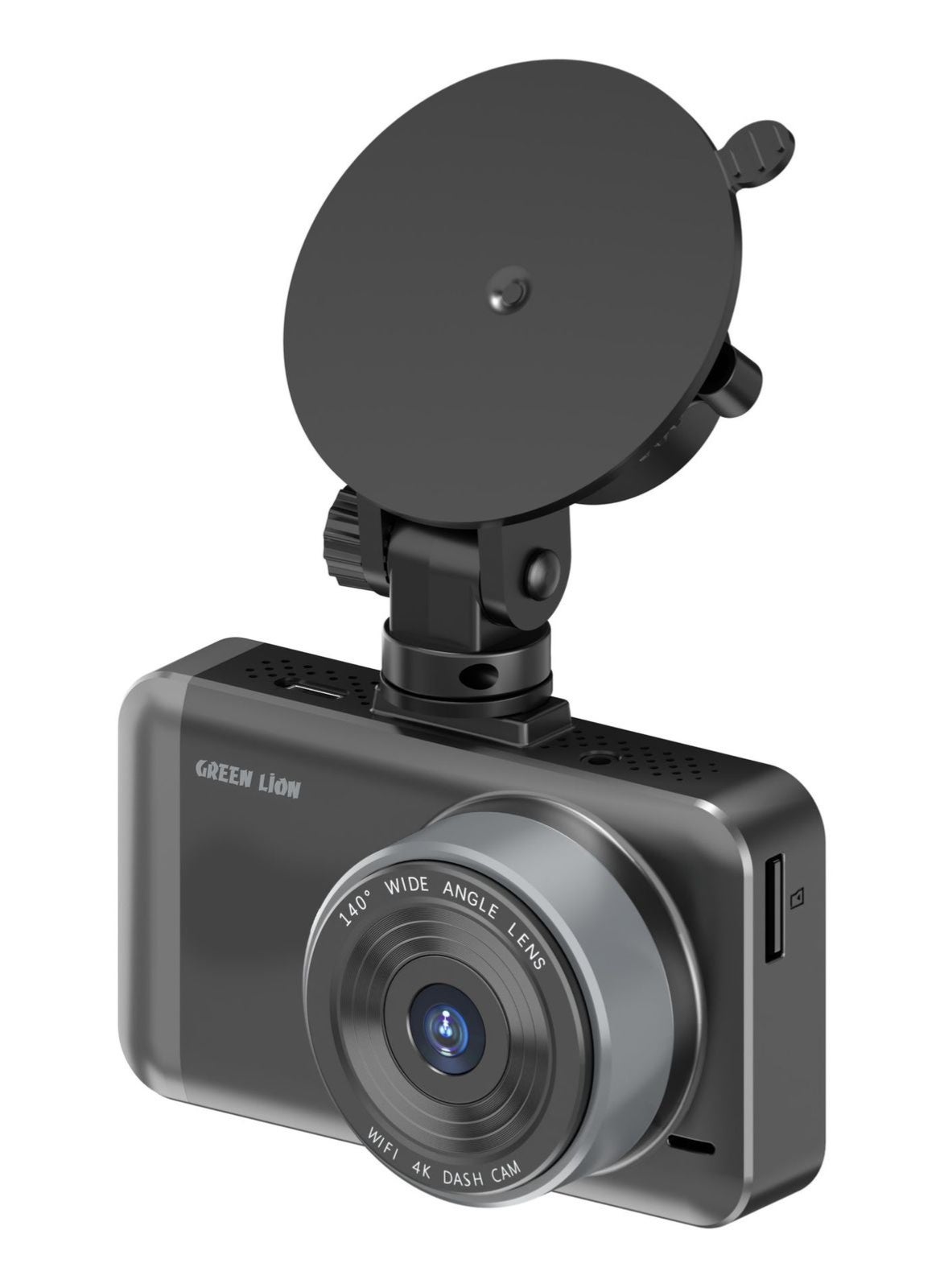 Compare Green Lion Dash Cam Pro Front & Rear 4K + 1080P, Super Night Vision, 140° Wide Angle, 3.0 IPS Display, USBC Power, 360° Rotatable Rear Camera – Black at KSA Price