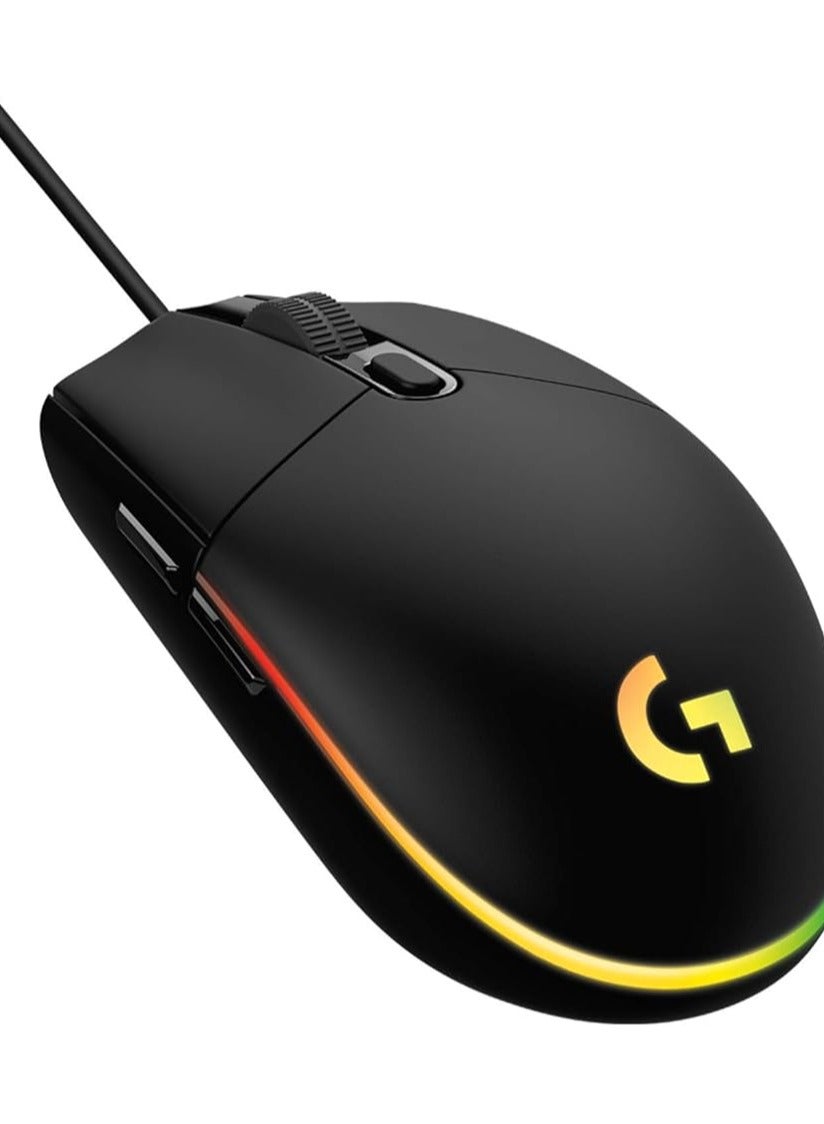Compare G102 Light Sync Gaming Mouse with Customizable RGB Lighting, 6 Programmable Buttons Light Weight Black at KSA Price