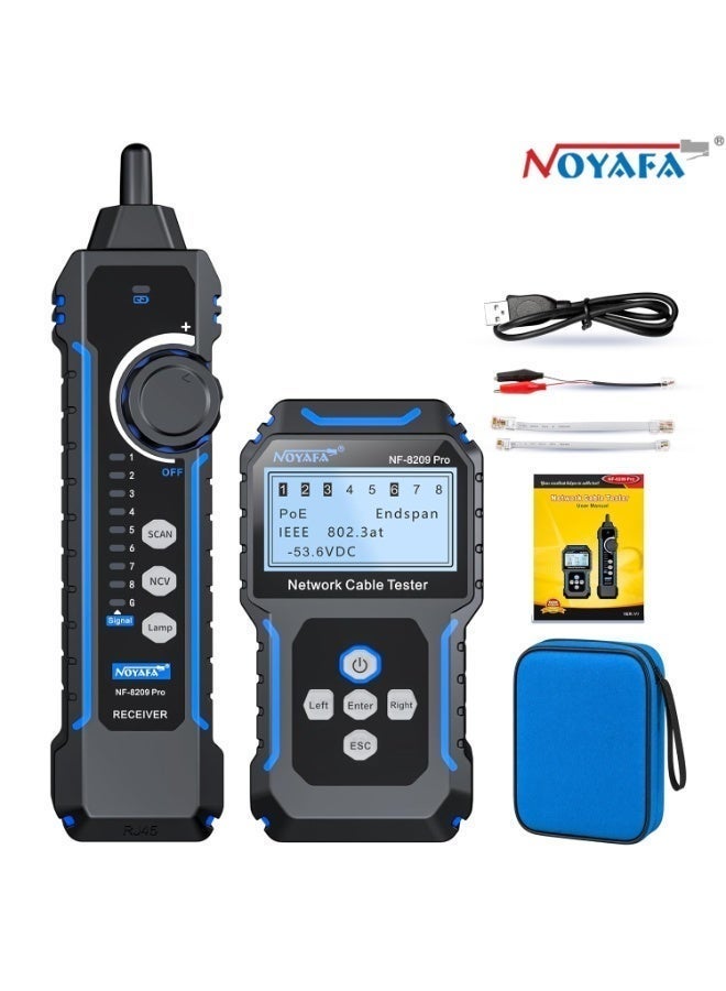 NF-8209Pro Network Cable Tester, Ethernet Cable Tester…