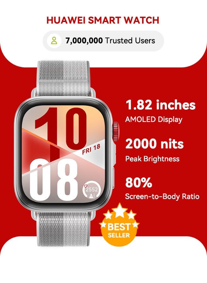 Watch FIT4 Smart Watch, 1.82” Display, 100+ Sports…