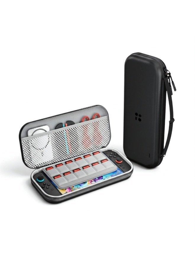 Compare BJBT Hard EVA Carrying Case for Nintendo Switch 2, Waterproof Shockproof Travel Bag, 10 Game Card Slots, Adjustable Shoulder Strap, Nintendo Switch 2 Compatible Only at KSA Price