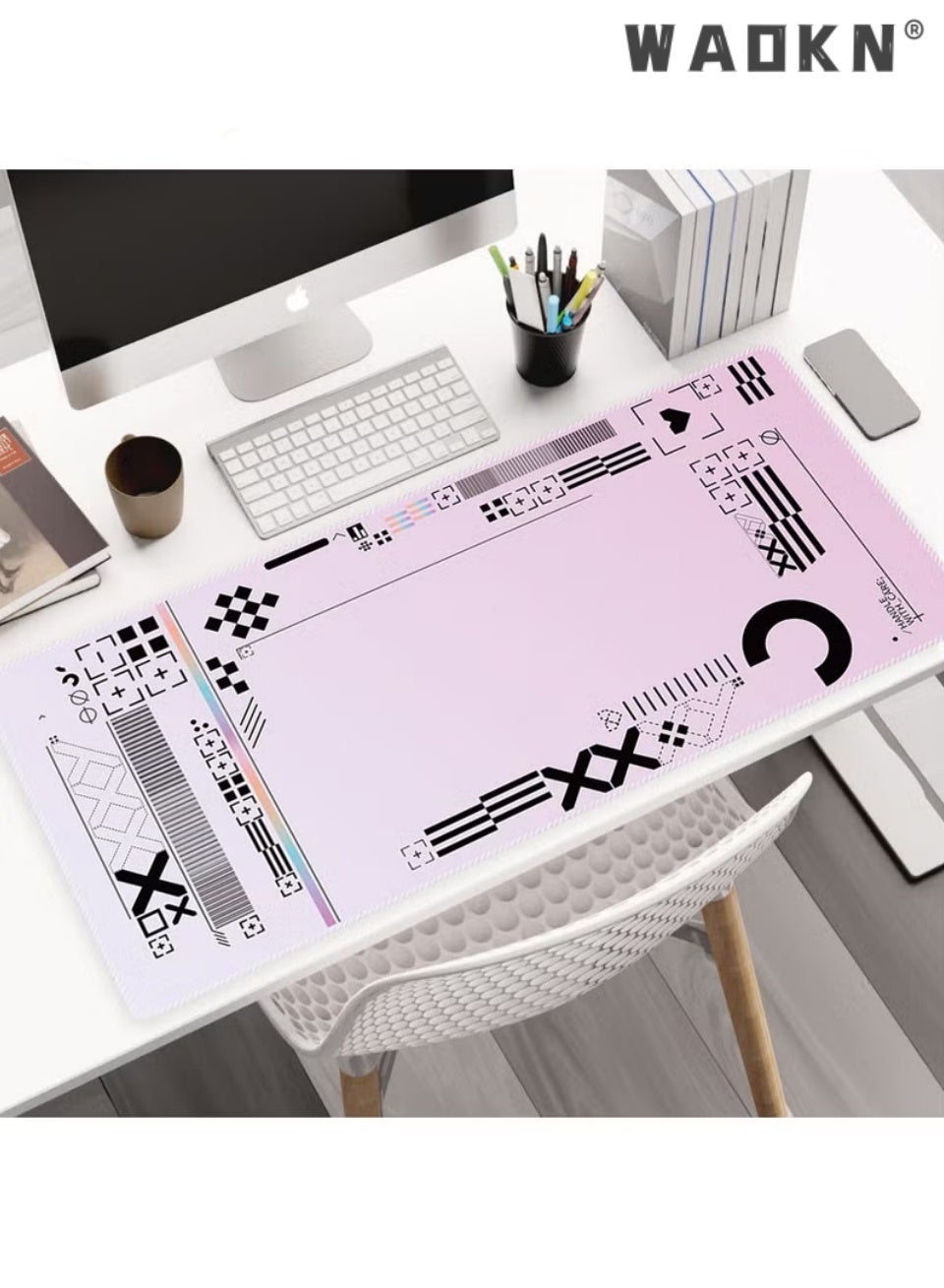 Compare ESports Mouse Pad, Large Size Natural Rubber Mouse Pad, Large Lock Edge Computer Shop Table Mat at KSA Price