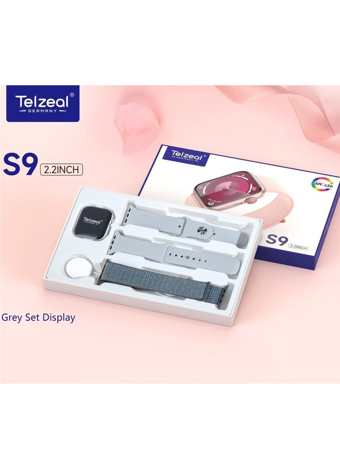 Telzeal S9 2.2 Inch Full Screen AMOLED Display…