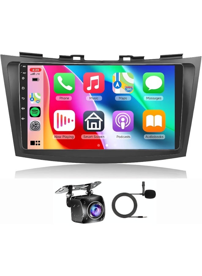 Compare Fit Suzuki Swift Car Stereo Swift Android Screen 20112017 With Apple CarPlay Android Auto Wireless WiFi DSP FM&AM BT AHD Camera Included Fast Interface 8+128GB 8CORE Carplay at KSA Price
