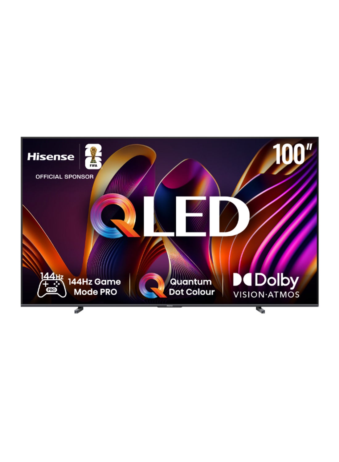 Compare 100inch QLED 144Hz Smart TV 100E7N PRO Quantum Dot Colour, AI Sports Mode, Dolby Atmos·Vision, Fully Array Local Dimming, Game Mode Pro, Voice Control, Filmmaker Mode, Buildin Subwoofer 100E7N Black at KSA Price