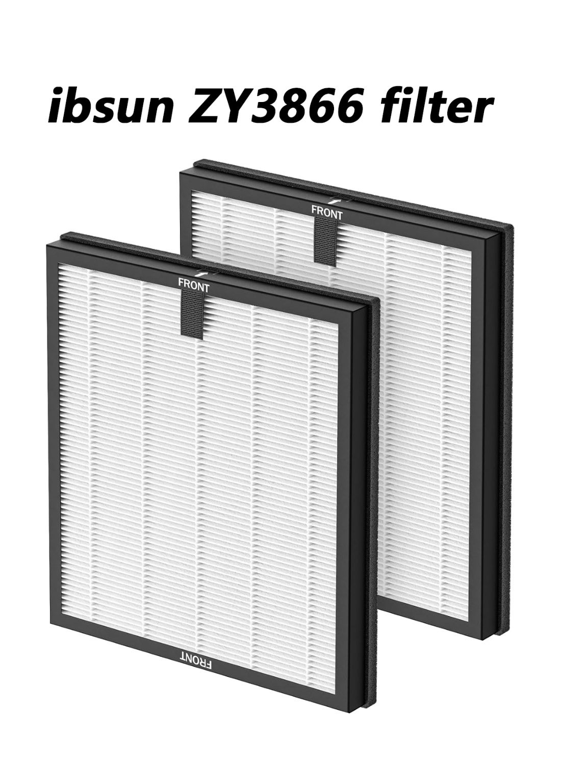 Compare ZY3866 Air Purifier Replacement Filter, 2Pack H13 True HEPA Filter with Activated Carbon for Dust, Pollen, Pet Hair, Pet Dander and Household Odors at KSA Price