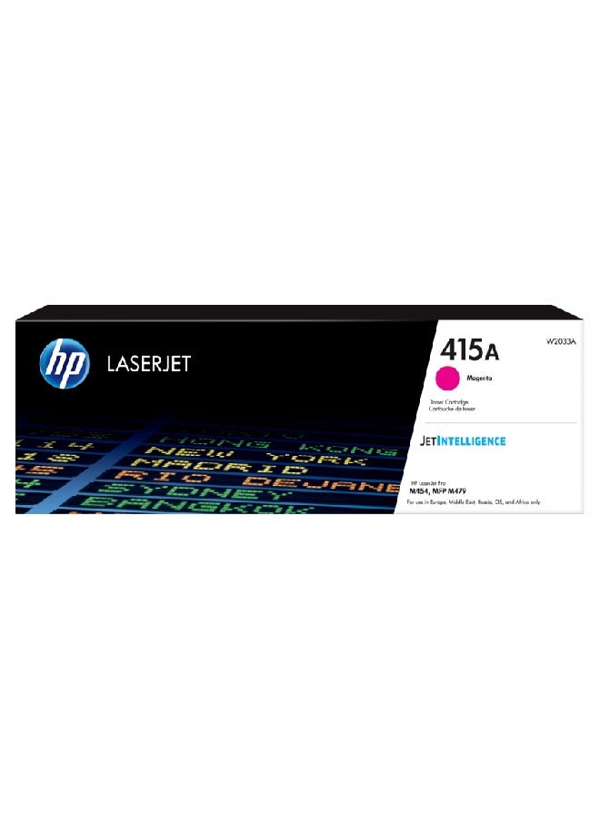 415A Original LaserJet Toner (W2033A) Magenta