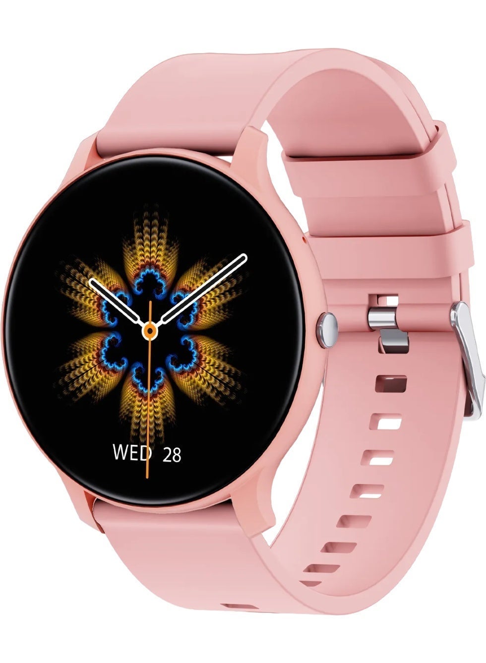 Compare Smart Watch with 1.46  Display, IP68 Waterproof, Always on Display, BT Calling, Music Control, Sleep Monitor, Multiple Sport Model, Activity Tracking, Compatible with Android 5.0 & up, iOS 9.0 & up  Pink at KSA Price