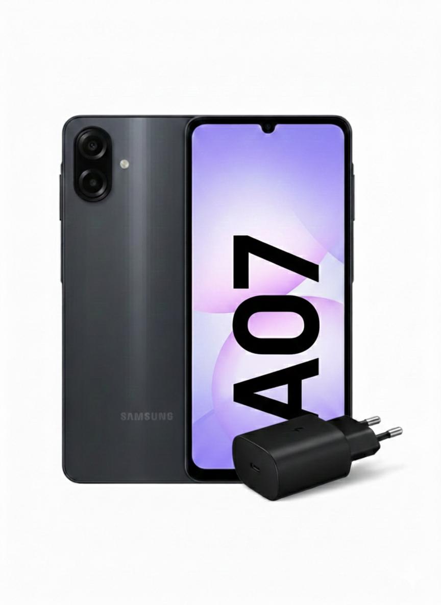 Galaxy A07 Dual SIM Black 4GB 64GB 4G…