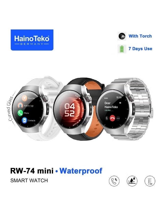 RW-74 Mini Waterproof Smart Watch for Women Curved…