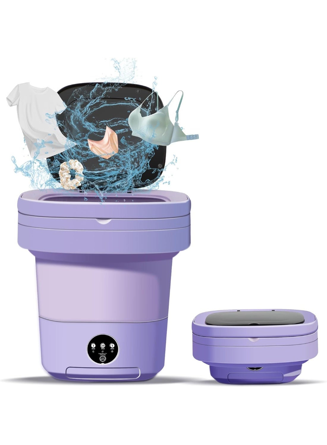 Portable Washing Machine, Mini Washing Machine, Compact,…