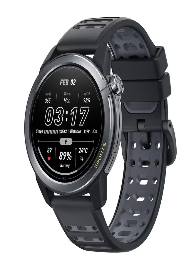 Compare Mibro GS Active2  Sports Watch GPS Lightweight, Running Training Plan Training Recommendations Marathon, Running Watch 1.32 Inch AMOLED, Waterproof, Sports Data Monitoring, Navigation, Cycling at KSA Price