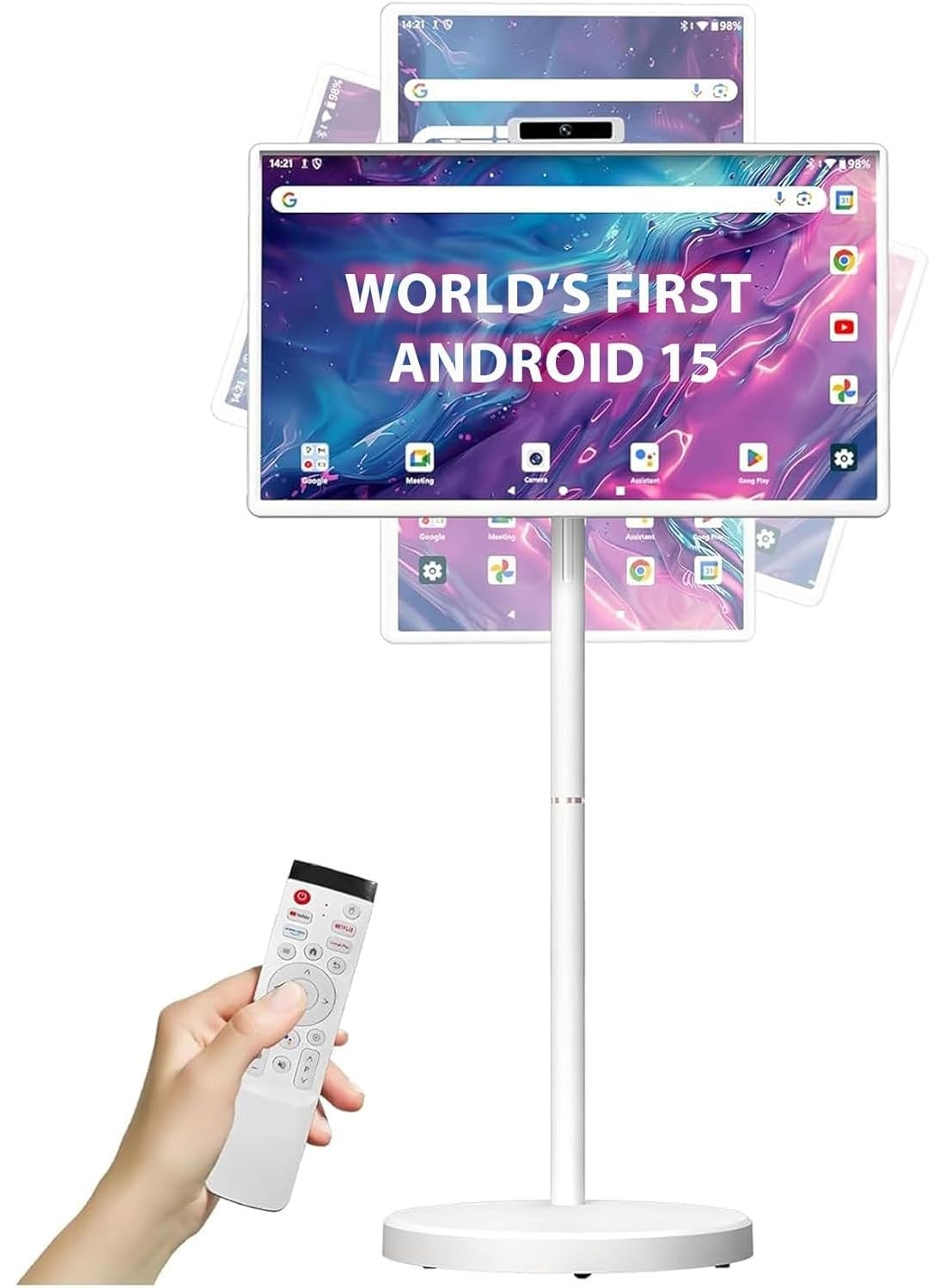 32 Inch Portable Smart TV Monitor with Stand…