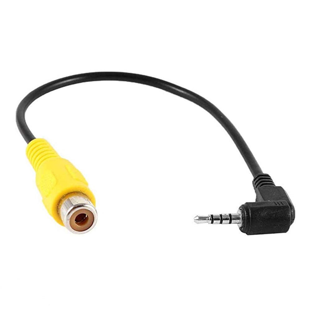 Compare iSaddle RCA to 2.5mm AVin Cable, Car Rear View Camera to GPS 2.5mm AVin Adapter Cable at KSA Price