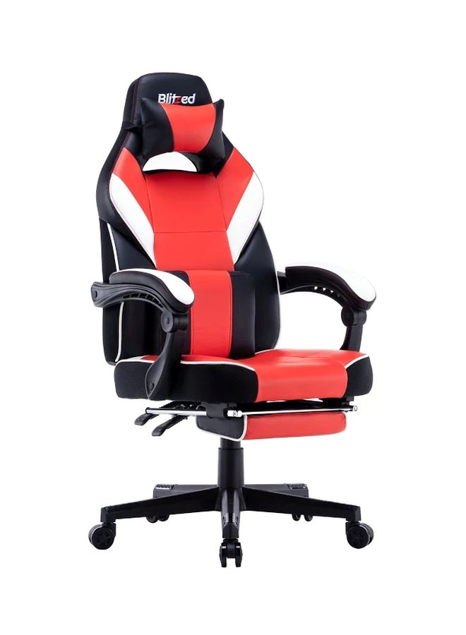Compare Gaming Chair With Footrest RedBlackWhite at KSA Price