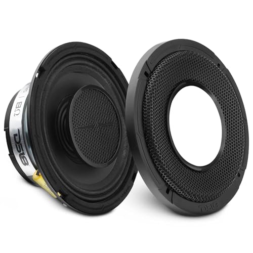 Compare DS18 PROHY6MSL 65 Shallow Hybrid MidRange Car Audio Loudspeaker with Builtin Driver and Grill Included 300W Max 150W RMS 8 Ohms 1 Speaker at KSA Price