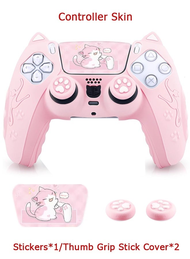 Cute Cat Paw PS5 Controller Skin - Silicone…