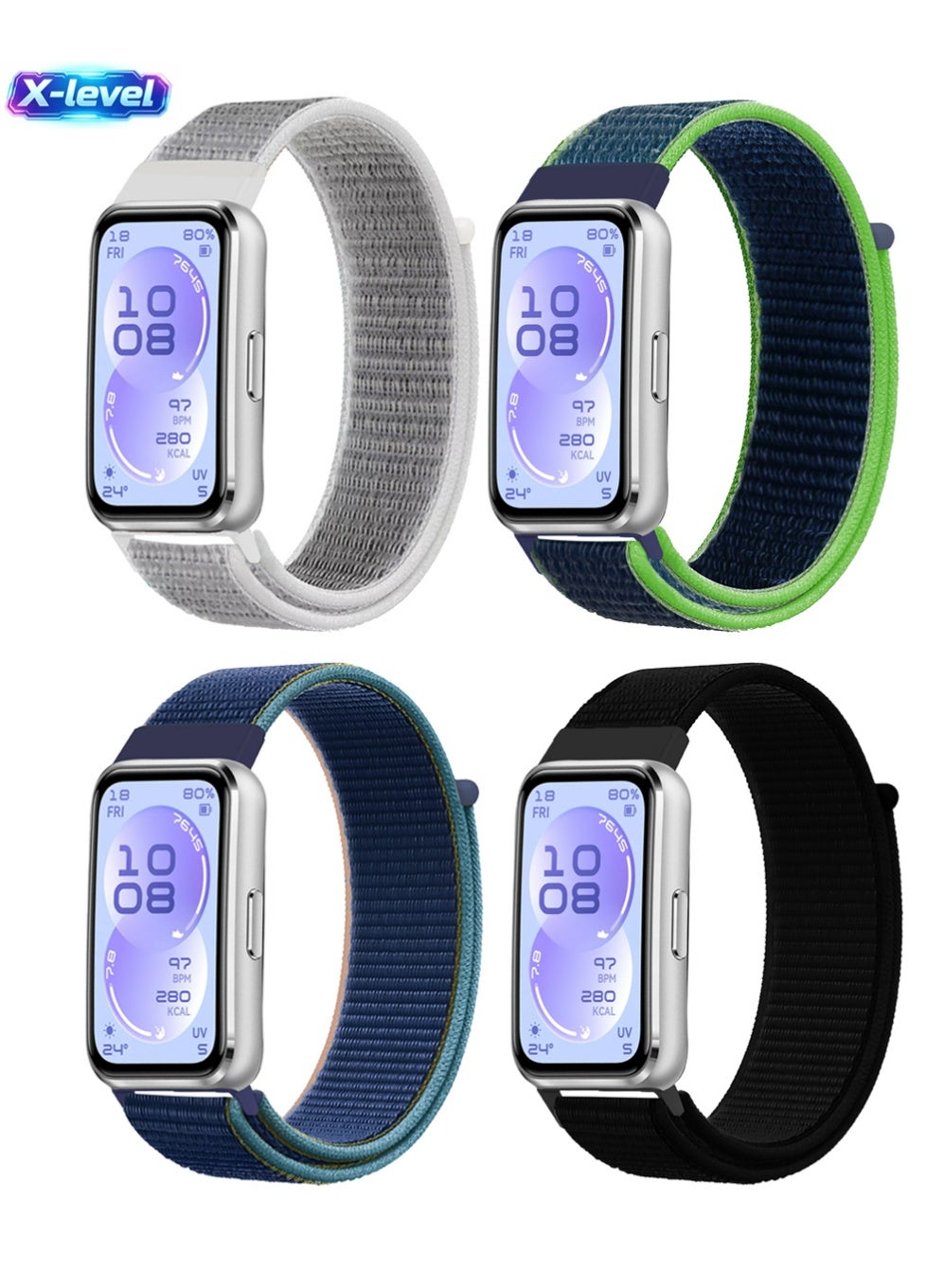4PCS Nylon Replacement Wrist Band, Adjustable Elastic…