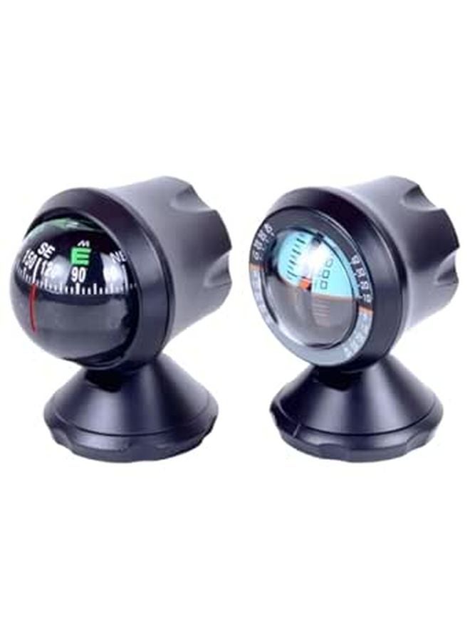 3.1x2.4x2.2 Inch Car Compass Inclinometer Adjustable…