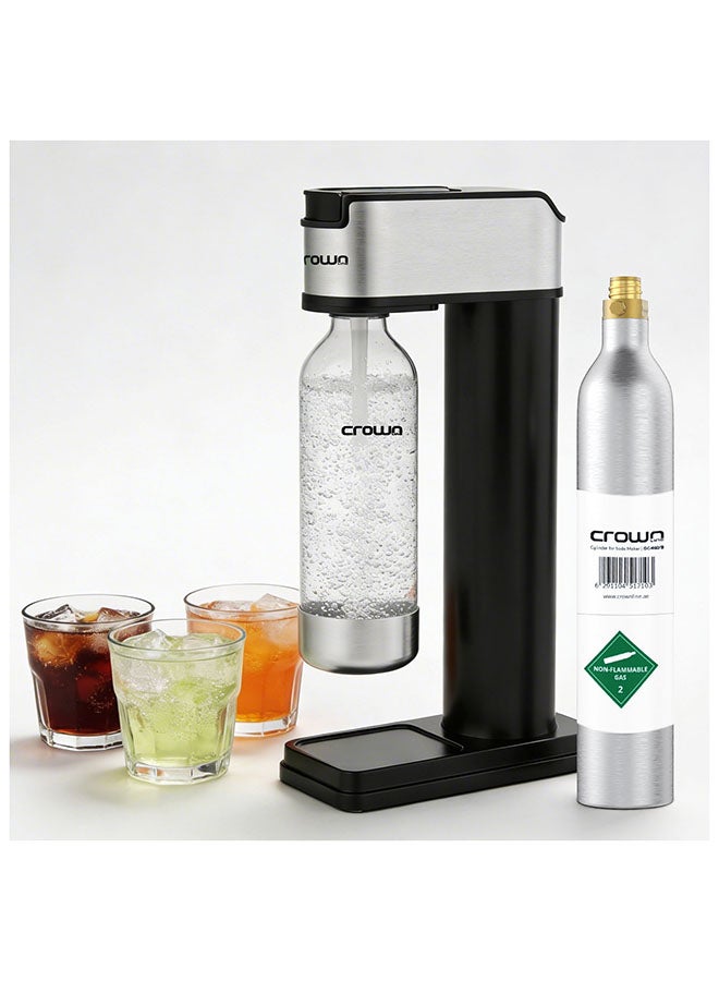 Crownline SM-454/B Soda Maker – 850-900ml Capacity,…