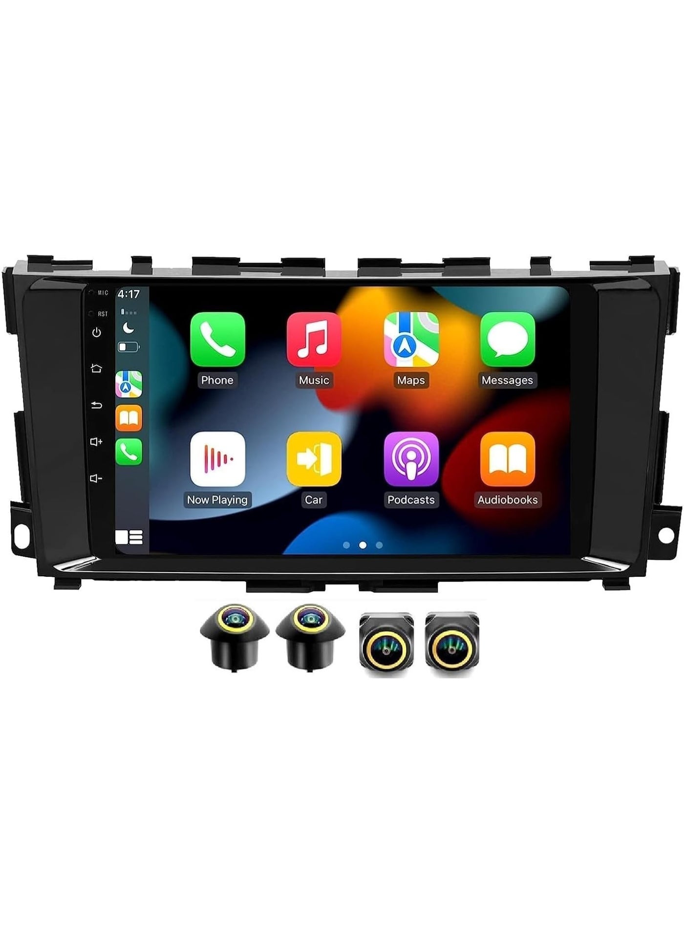 Compare Android Car Stereo for Nissan Altima 20132018 4GB RAM 64GB ROM Support Carplay, MLink WiFi BT, Radio GPS, 9 Inch IPS.QLED, Screen with 360D Camera Included at KSA Price