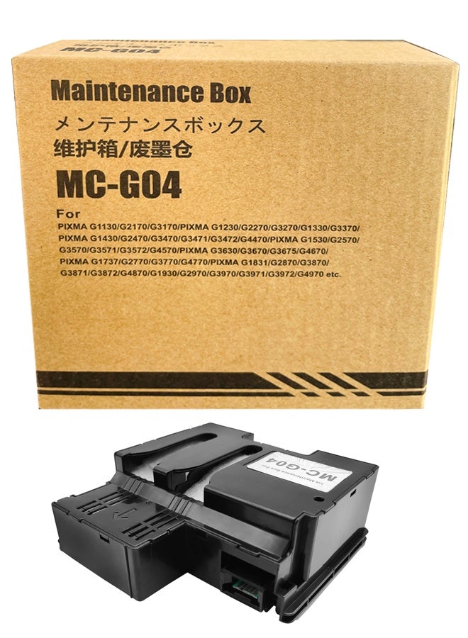 Compare MCG04 Ink Maintenance Cartridge with New Chip MC G04 Use with MegaTank G3270 G2270 G1230 Printer 1 Pack at KSA Price