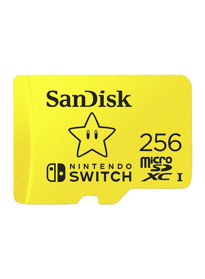 Compare MicroSDXC UHSI card for Nintendo Switch , 100MBs read; 90MBs write 256 GB SDSQXAO256GGN3ZNGNCZN at KSA Price