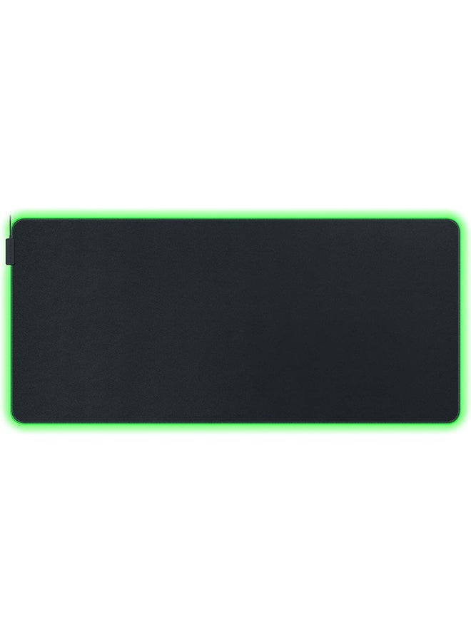 Compare Goliathus Chroma 3XL Gaming Mouse Pad: MicroTextured Cloth Surface  Large to Cover Desk Setup  Chroma RGB  Optimized for All Sensitivity Settings and Sensors  NonSlip Rubber Base  Black at KSA Price