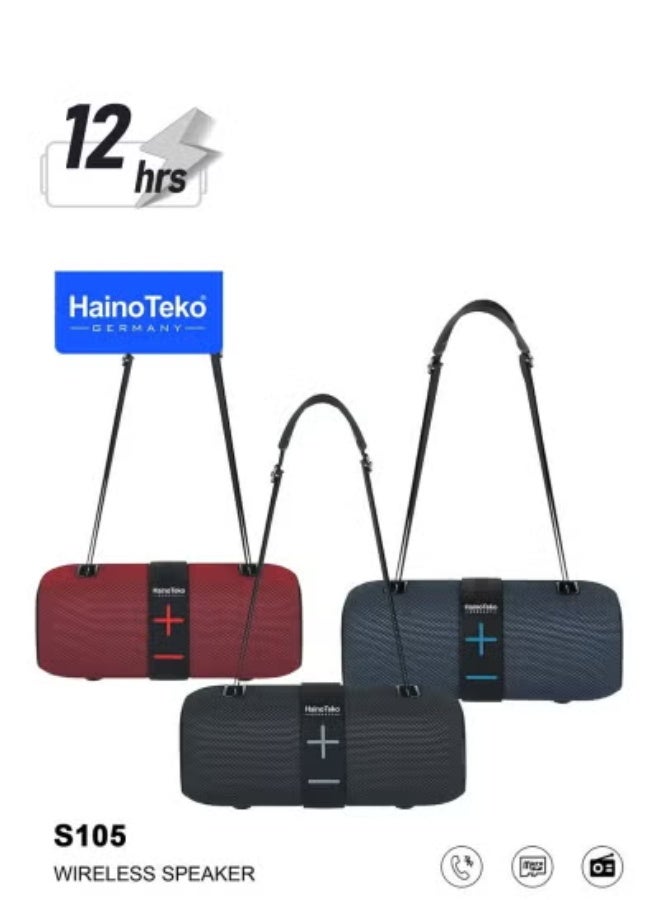 S105 Wireless Bluetooth Portable Speaker with Power…
