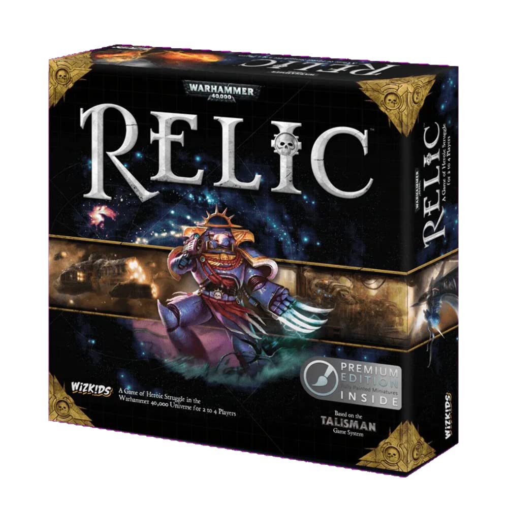 Compare WizKids Warhammer 40,000: Relic Premium Edition at KSA Price