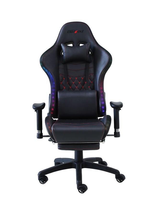 RGB Gaming Chair With Retractable Footrest And…