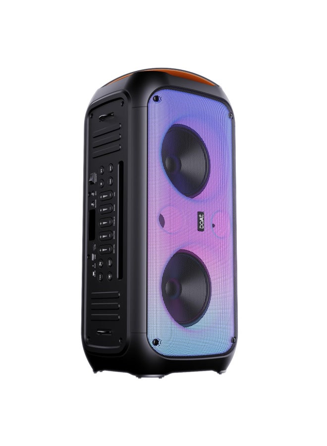 Compare boAt Partypal 300 Speaker with 120 W Signature Sound, Karaoke with Builtin Mic, Up to 6 hrs Playtime, TWS Mode, Bluetooth v5.3, AUX Port, & USB TypeC PortPremium Black Premium Black at KSA Price