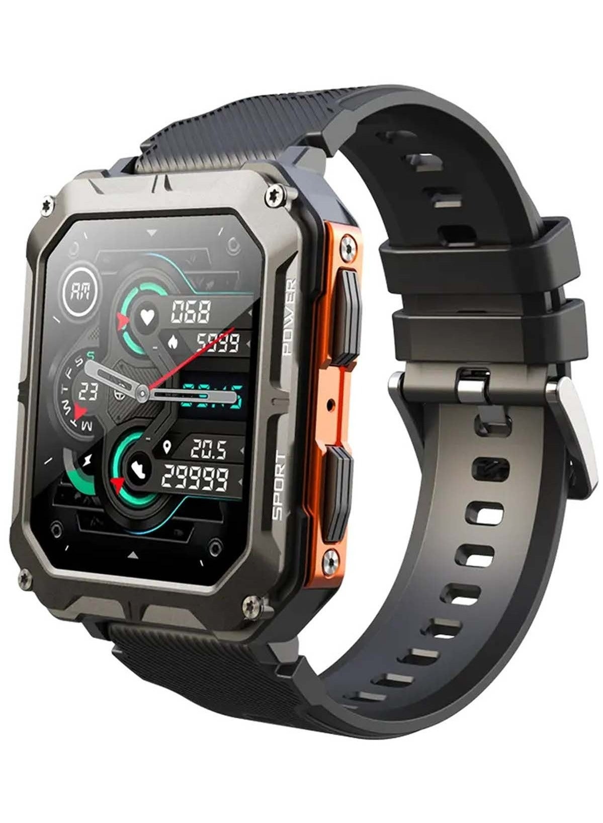 Military Smart Watch for Men Answer Make Call,…