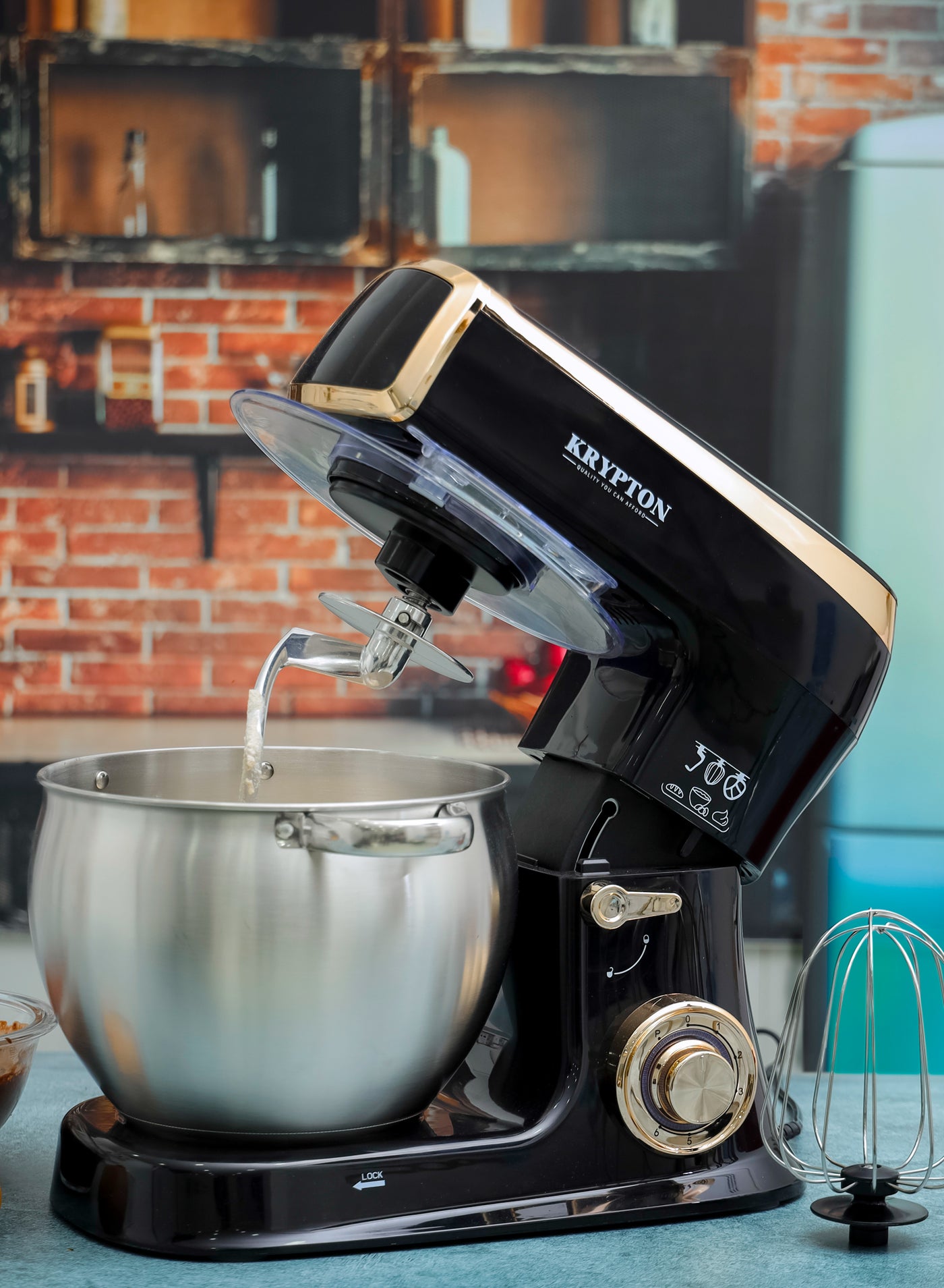Stand Mixer, Kitchen Machine With 8.5L SS Bowl…