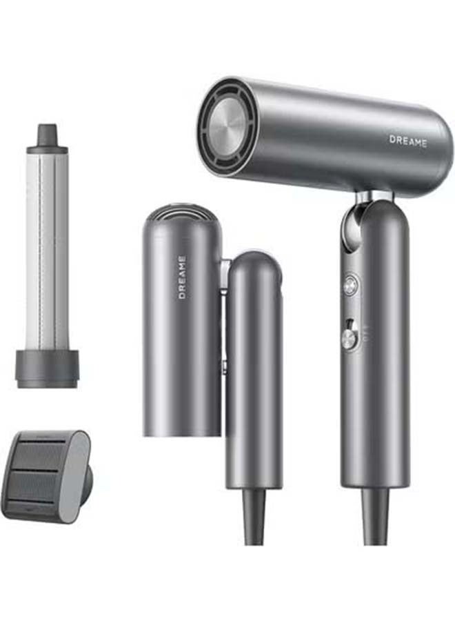 Compare Dreame Pocket High Speed Hair Dryer, 3 Folding Shapes, 300g, 110,000 rpm Motor, 57°C Constant Temperature, 40 Seconds Drying, AHD51GRAY at KSA Price