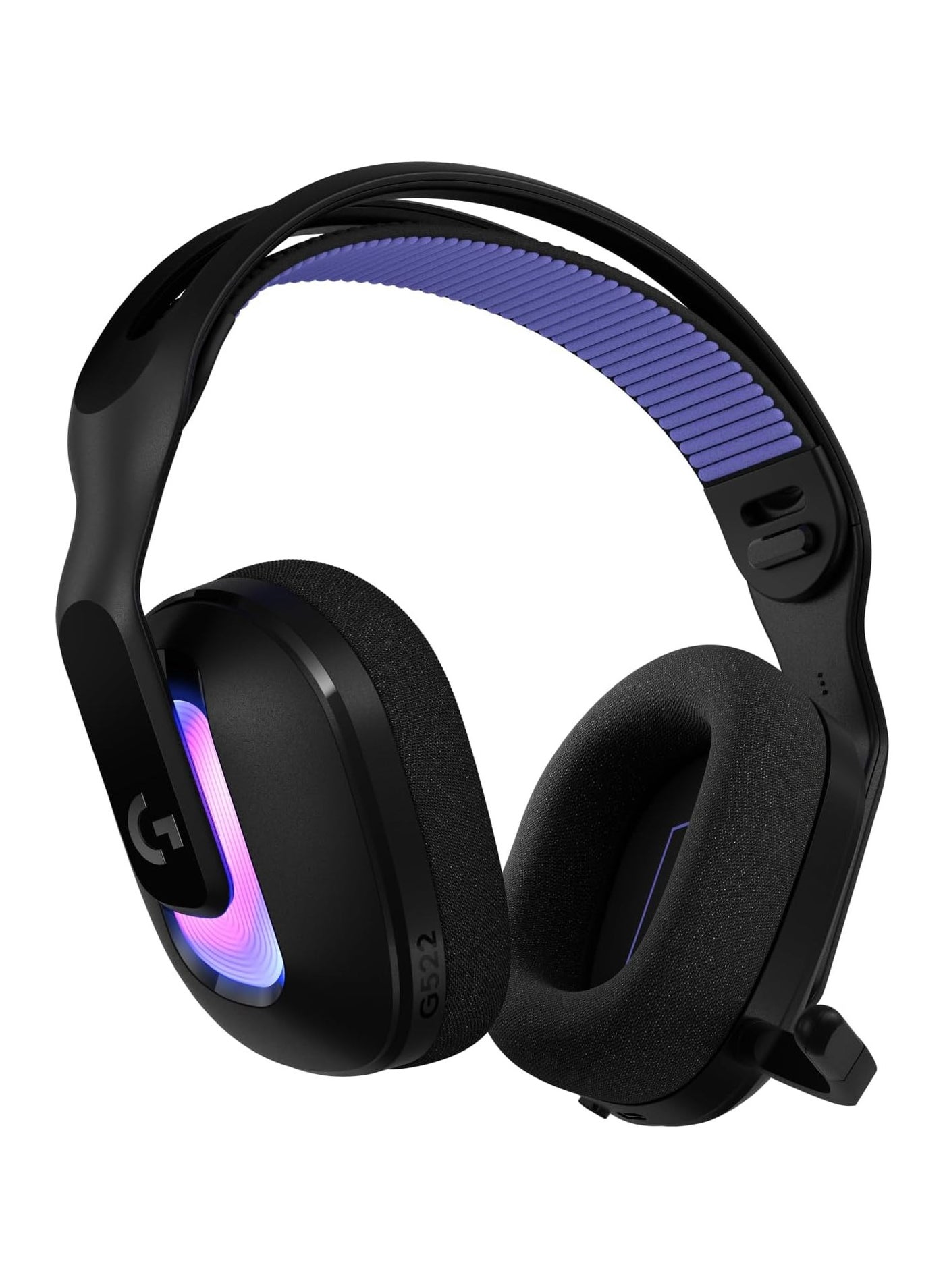 Compare G522 LIGHTSPEED Wireless Gaming Headset, LIGHTSYNC RGB, Full Bandwidth Mic & Advanced Synchronized Audio, TriConnectivity with LIGHTSPEED, Bluetooth, USBA to USBC for PC  Black at KSA Price