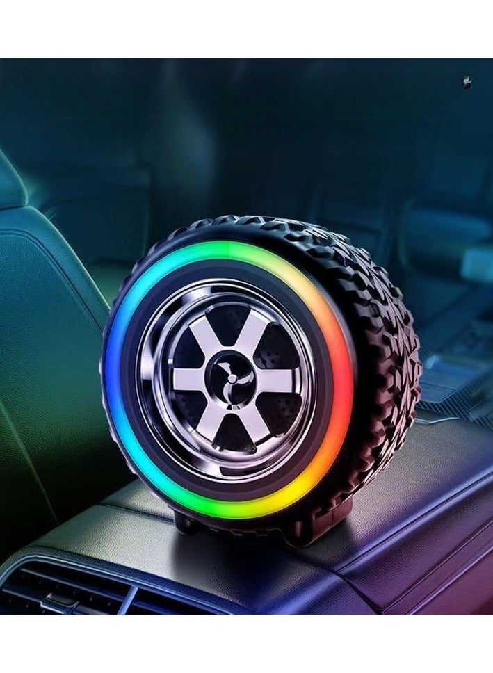 Compare Wireless Bluetooth speaker with LED Lights  Mini Speaker for InOutdoor, Home, Travel   Car Audio with HD Sound Support TF Card USB Charging at KSA Price