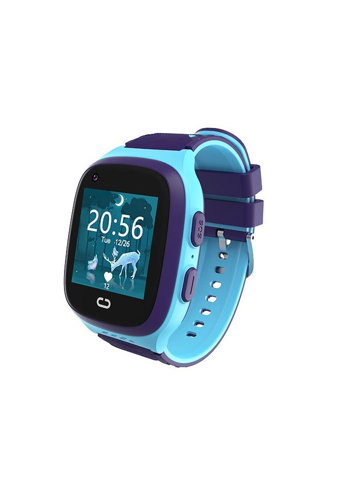 Compare LT31 Childrens HighQuality Smartwatch with GPS, WiFi, Video Call, SOS, IP67 Waterproof, Camera, Tracker, Location Phone Blue at KSA Price