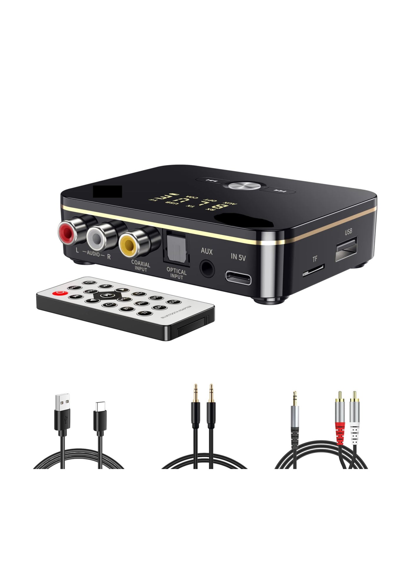 2-in-1 Bluetooth 5.0 Audio Receiver & Transmitter…