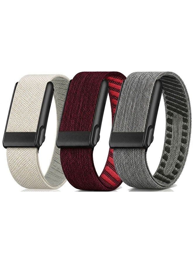 3 PACK Woven Nylon Strap Compatible with Whoop…