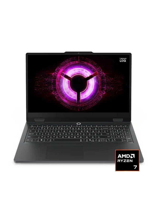 Compare LOQ 15 Gaming Laptop, AMD Ryzen 7 170, 16GB, 1TB SSD, 15.6 Inch 144 Hz FHD, NVIDIA GeForce RTX 5050 8GB, Backlit Keyboard, Windows 11 Home, EnglishArabic Eclipse Black at KSA Price